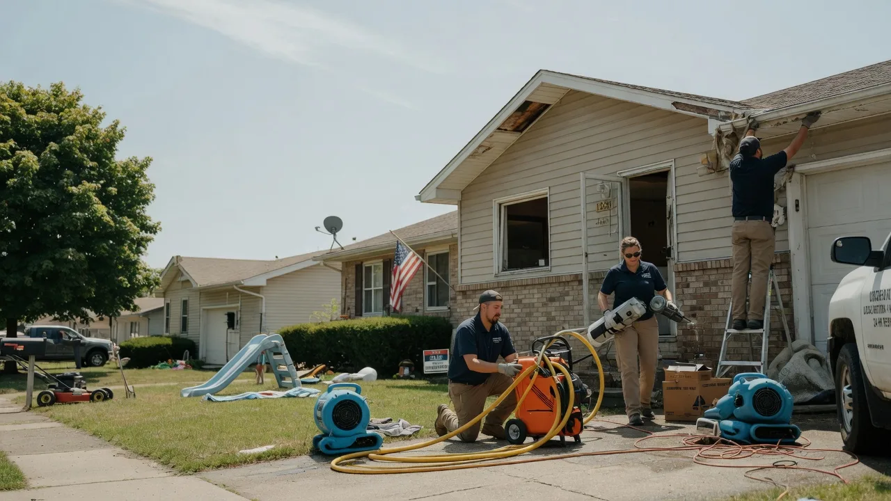 Water Damage Restoration in Central, IN near me